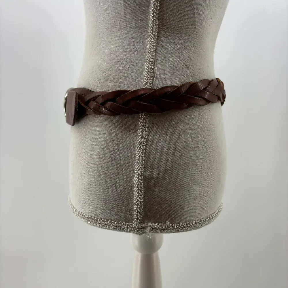 Liz Claiborne Belt Women's Braided Boho Weaved Y2K